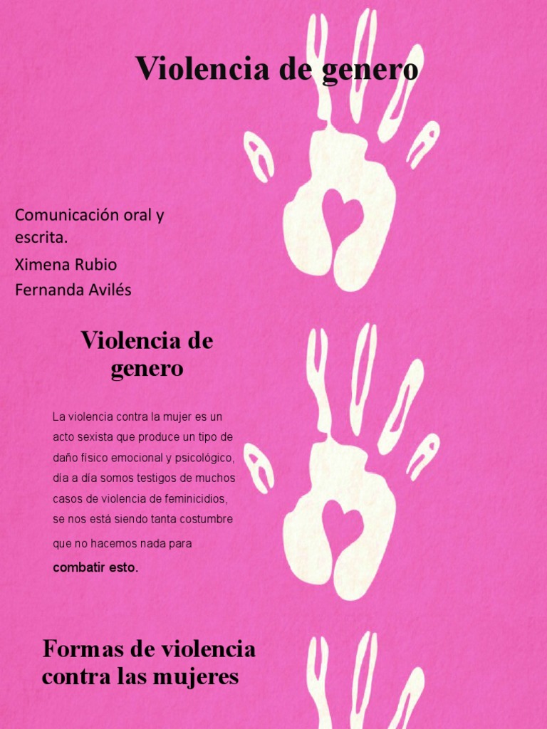 Tipos de Violencia de Género | PDF | Ciencias sociales