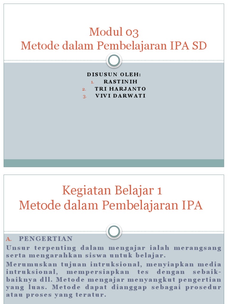 Modul 3 Kelompok 3 | PDF | Karier & Perkembangan