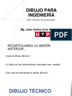 Dibujo para Ingeniería: Mg. Juan Carlos Cruz Armas