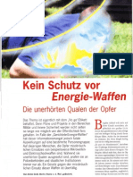 Strahlenfolter - Kein Schutz Vor Energie-Waffen - Die Qualen Der Opfer