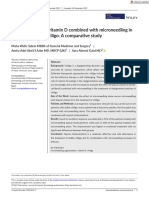 Efficacy of Topical Vitamin D Combined With Microneedling in The Treatment of Vitiligo