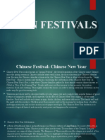 Asian Festivals 4th Quarter