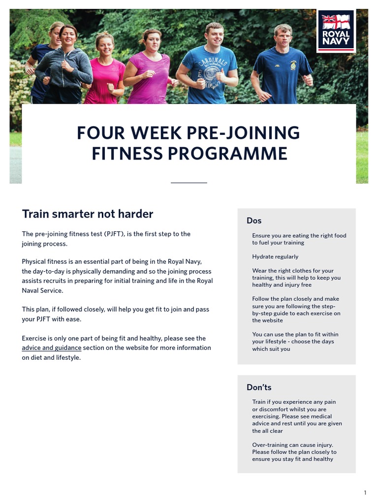 RN 4week Fitness v3 | PDF | Physical Fitness | Aerobic Exercise