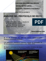 Análisis Del Protocolo de Kioto