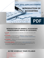 Upsc Epfo Apfc (Accounts) : Introduction of Accounting