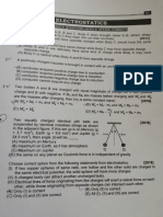 Electrostatics Pyqs Nsejs