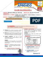 ACTIV. 1 - Matemática 4° - Avanzado