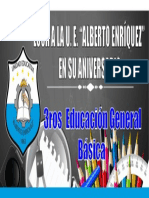 Loor A La U. E. "Alberto Enríquez" en Su Aniversario: 3ros Educación General Básica