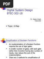 Digital System Design BTEC-302-18: Topic: K-Map