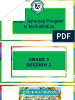 MTAP Saturday Program in Mathematics