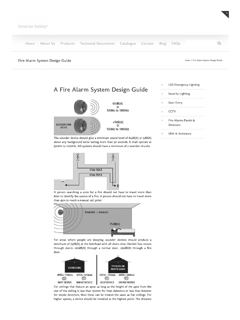 Fire Alarm System Design Guide Circuit Diagram
