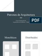 13.1 PdAS - 2 - Patrones de Arquitectura