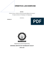 Geoinformatics Lab Exercise: National Institute of Technology Calicut