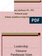 Assalamu'alaikum Wr. WB.: Selamat Pagi Salam Sejahtera Bagi Kita Semua