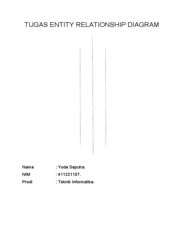Tugas Entity Relationship Diagram | PDF