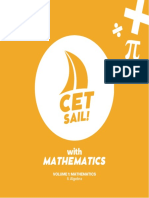 CET Sail Mathematics, Algebra (2023)