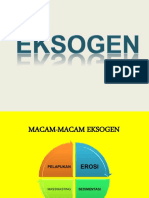 EKSOGEN DAN PELAPUKAN