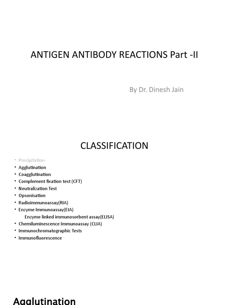 15.antigen - Antibody Reactions Part 2 | PDF | Immunofluorescence ...