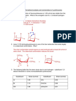 Exercise 8 - Conformational Analysis - Answers