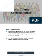 Week 1 - Cross Cultural Communication