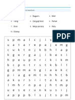 Hidden Word Wordsearch