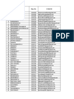 STUDENT REGISTRATION LIST