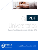 Curso Presto 8 ECTS