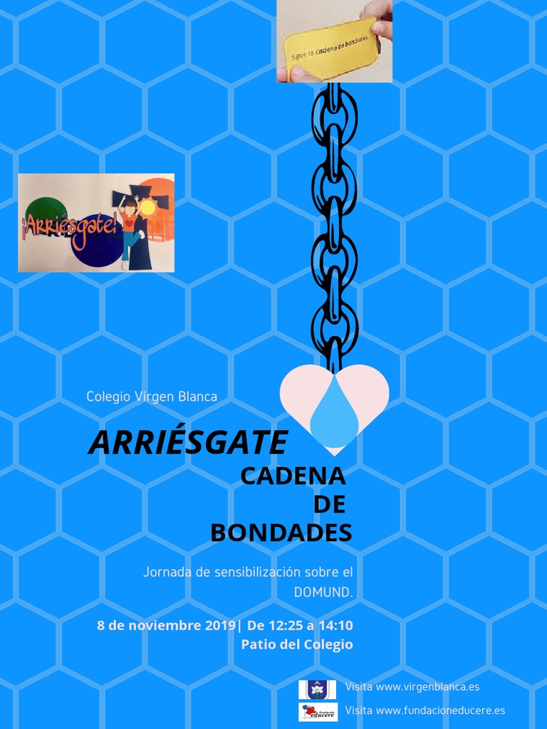 Póster Consejo Escolar Cadena Bondades PDF