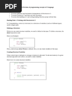 Lab 01 Revision of C Concepts