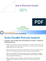 IEC - Final Lecture-4 Series-Parallel Circuit