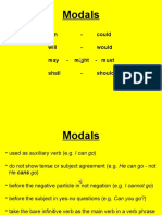 Meeting 12-13 - Modals