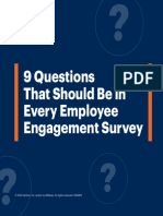 9 Questions That Should Be in Every Employee Engagement Survey