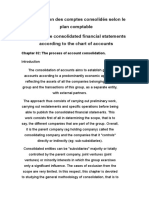 Présentation Des Comptes Consolidés Selon Le Plan Comptable - Chapitre 02 - Le Processus de Consolidation Des Comptes. 1