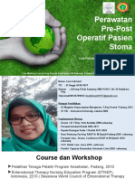 Perawatan Pre-Post Operatif Pasien Stoma: Lina Febrianti, S.KP, M.Kep, WOC (ET)