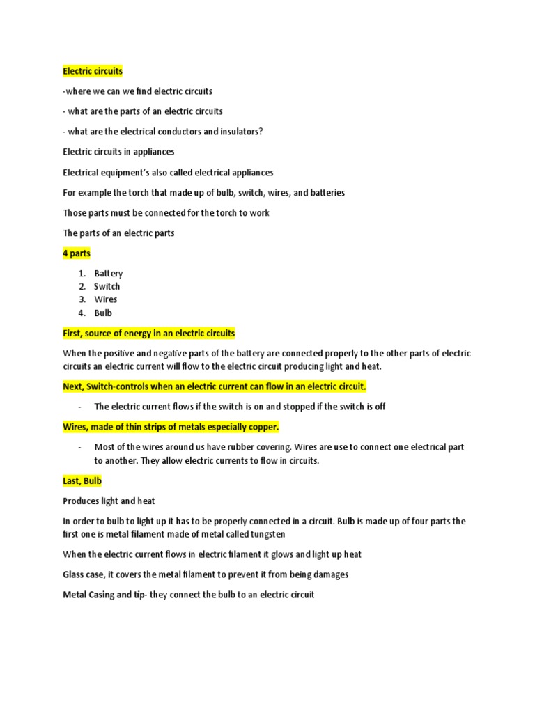 Reflection Pdf Incandescent Light Bulb Series And Parallel Circuits