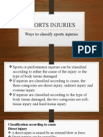 Ways To Classify Sports Injuries 2