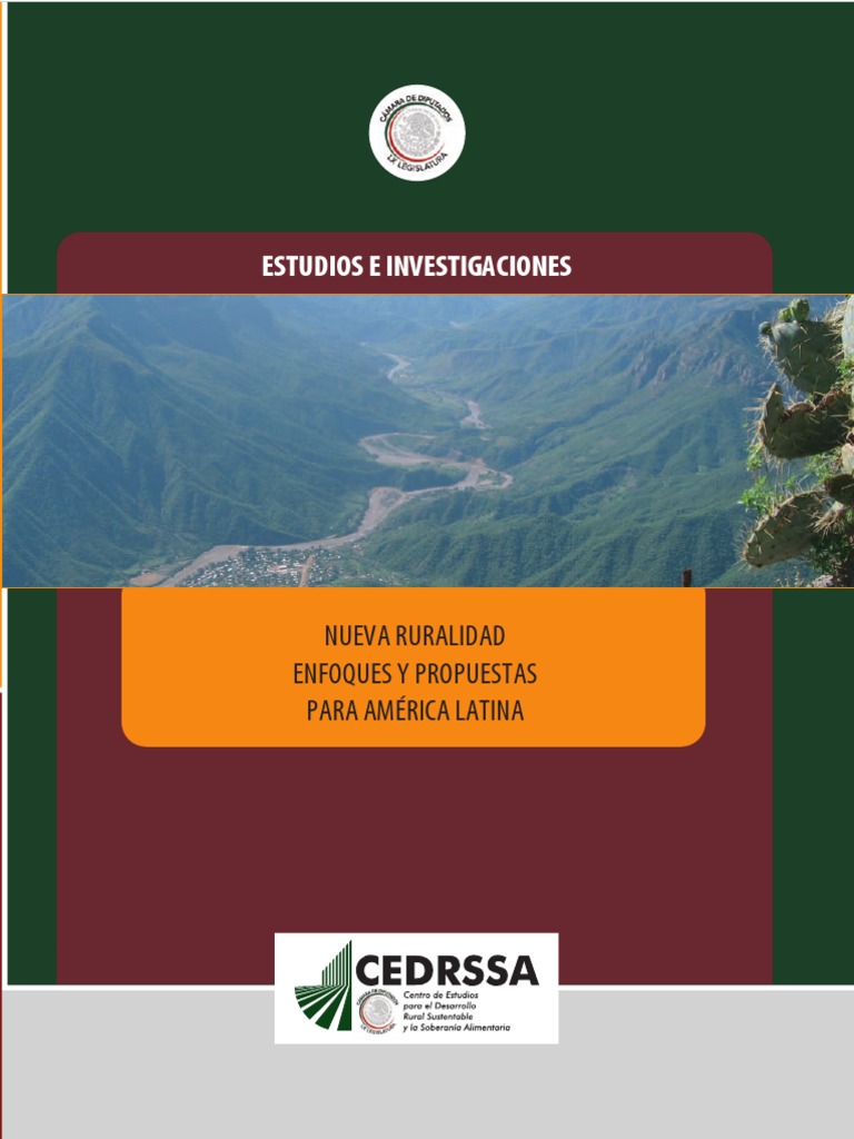 Nueva Ruralidad, Enfoques y Propuestas para América Latina | PDF | Área ...