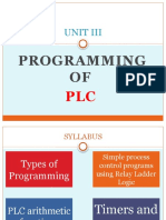 Unit Iii: Programming OF