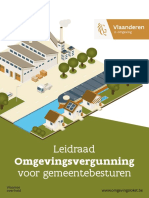 Leidraad omgevingsvergunning voor gemeentebesturen