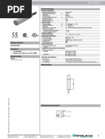 Technical Data: - 1.5 MM Flush - Usable Up To SIL2 Acc. To IEC 61508