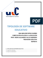 Tipologia Del Software Educativo