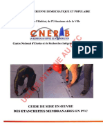Guide - Etancheites Membranaires PVC