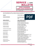 Piper Bulletin Inspects Control Wheel Shafts