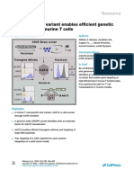 An Evolved AAV Variant Enables Efficient Genetic Engineering of Murine T Cells