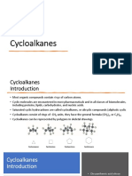 PHARM 122 7 Cycloalkanes