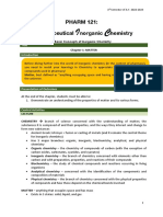 PHARM 121: Harmaceutical Norganic Hemistry: Title