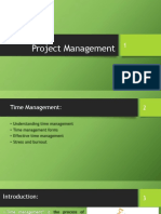 Project Management: B.Sravanthi Assistant Professor 9704634125