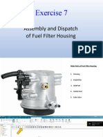 Exercise 7: Assembly and Dispatch of Fuel Filter Housing