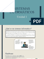 Sistemas Informáticos: Unidad 1