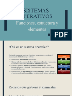 Sistemas Operativos: Funciones, Estructura y Elementos